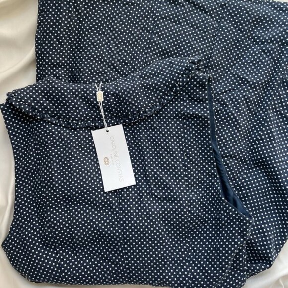 NWT Caroline Constas Mini Polkadot Dress ✨ - Picture 6 of 8